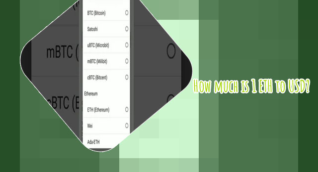 Eth to usd conversion